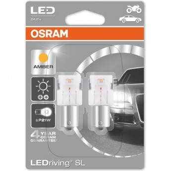 Автолампы OSARAM LED ≠P21W LEDRIVING 7458YE-02B Amber (Желтый) Автолампы OSARAM LED ≠P21W LEDRIVING 7458YE-02B Amber (Желтый)
