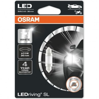 Автолампы OSRAM C5W LEDriving SL 36mm Белые - 6418DWP (1 шт) Автолампы OSRAM C5W LEDriving SL 36mm Белые - 6418DWP (1 шт)